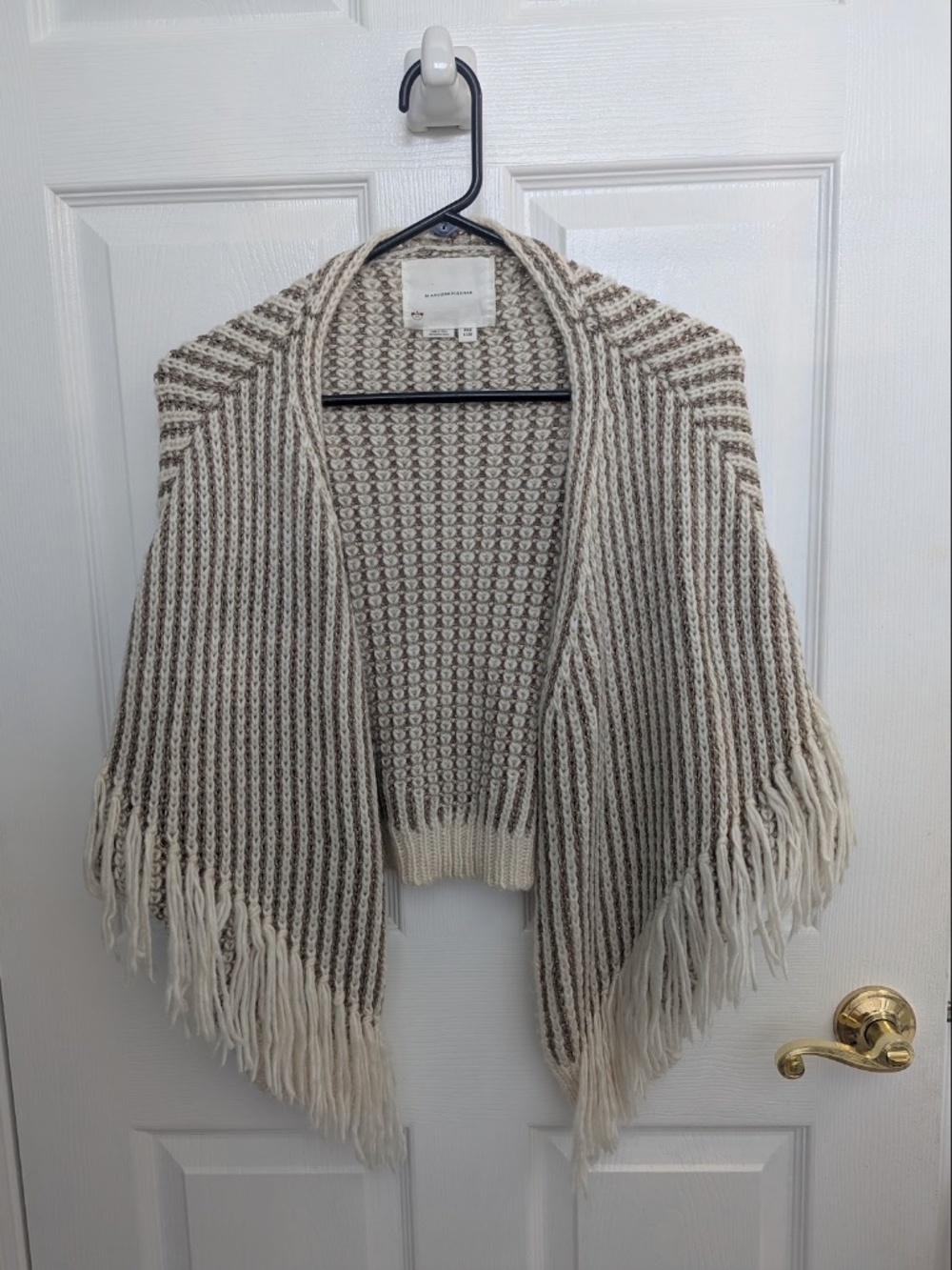 Anthropologie Fringe Cardigan, Like New
